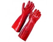 Red PVC Gauntlet 45cm